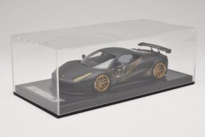 Ferrari 458 LB Works Matt Black BBA 1:18 REMC037 Pryskyřice – obrázek 6 z 7