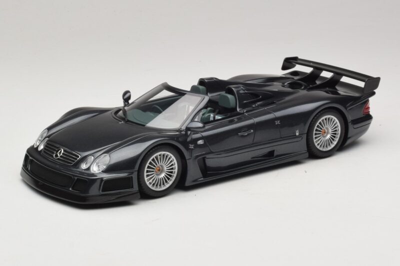 Mercedes AMG CLK GTR Roadster Šedý GT Spirit 1:18 GT960 Pryskyřice