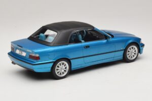 BMW 3 Series E36 Kabriolet Modrý Metalíza MCG 1:18 MCG18319 Kov – obrázek 3 z 7