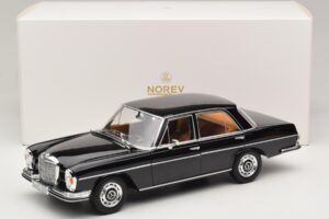 Mercedes 280 SE W108 Černý Norev 1:18 183360 Kov – obrázek 8 z 8