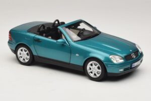 Mercedes SLK R170 Vivianite Green Norev 1:18 183021 Kov – obrázek 8 z 10