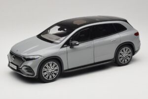 Mercedes EQS SUV X296 Manufaktur Alpine Grey NZG 1:18 B66960591 Kov