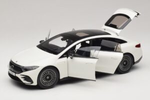 Mercedes EQS V297 Manufaktur Opalite White NZG 1:18 B66961049 Kov – obrázek 2 z 8