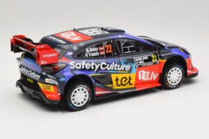 Ford Puma Rally1 #22 M. Sesks / R. Francis Rally Sweden 2025 IXO 1:18 18RMC240 Kov – obrázek 2 z 6