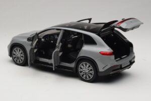 Mercedes EQS SUV X296 Manufaktur Alpine Grey NZG 1:18 B66960591 Kov – obrázek 5 z 8