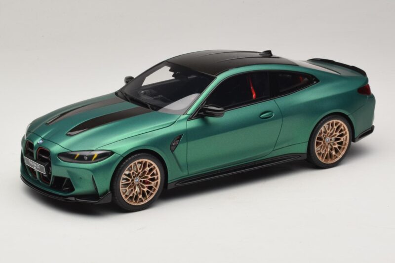 BMW M4 CS G82 Frozen Isle of Man Green GT Spirit 1:18 GT994 Pryskyřice