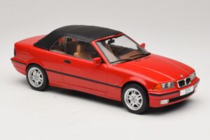 BMW 3 Series E36 Kabriolet Červený MCG 1:18 MCG18317 Kov – obrázek 5 z 7