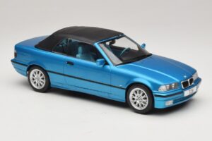 BMW 3 Series E36 Kabriolet Modrý Metalíza MCG 1:18 MCG18319 Kov – obrázek 5 z 7