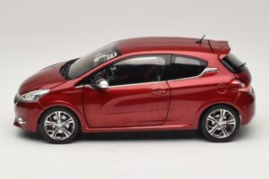 Peugeot 208 GTI Rubis Red Norev 1:18 184700 Kov – obrázek 4 z 8