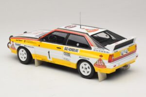 Audi Quattro #1 W. Rohrl / C. Geistdorfer Rally Monte Carlo Winner 1984 Minichamps 1:18 A5-5894 Kov – obrázek 5 z 6
