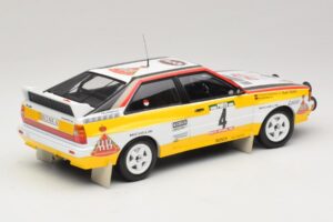 Audi Quattro A2 #4 W. Rohrl / C. Geistdorfer Rally Portugal 1984 Minichamps 1:18 153841104 Kov – obrázek 2 z 6