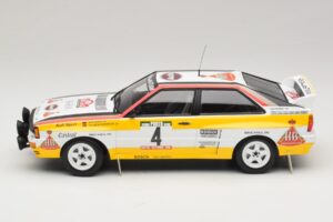 Audi Quattro A2 #4 W. Rohrl / C. Geistdorfer Rally Portugal 1984 Minichamps 1:18 153841104 Kov – obrázek 3 z 6