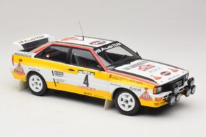 Audi Quattro A2 #4 W. Rohrl / C. Geistdorfer Rally Portugal 1984 Minichamps 1:18 153841104 Kov – obrázek 4 z 6