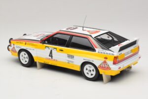 Audi Quattro A2 #4 W. Rohrl / C. Geistdorfer Rally Portugal 1984 Minichamps 1:18 153841104 Kov – obrázek 5 z 6