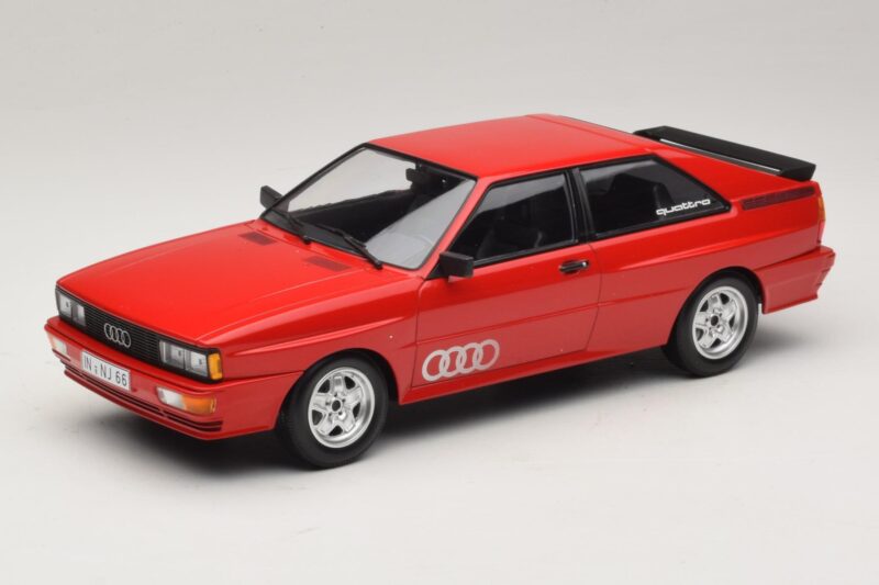 Audi Quattro Červený Dealerská Edice Minichamps 1:18 A5-5893 Kov