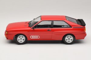 Audi Quattro Červený Dealerská Edice Minichamps 1:18 A5-5893 Kov – obrázek 3 z 6