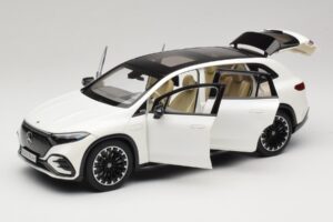 Mercedes EQS SUV X296 Manufaktur Diamond White NZG 1:18 B66960590 Kov – obrázek 2 z 8