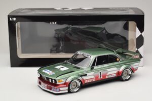BMW 3.0 CSL #1 U. Grano BMW Italia ETCC Zandvoort 1979 Minichamps 1:18 155792501 Kov – obrázek 6 z 6