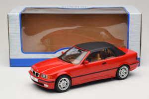 BMW 3 Series E36 Kabriolet Červený MCG 1:18 MCG18317 Kov – obrázek 7 z 7