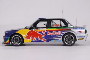 BMW E30 V8 #229 E. Hountondji Red Bull Driftbrothers Drift 2023 Modrý Otto 1:18 OT486 Pryskyřice – obrázek 3 z 5