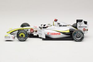 Brawn GP BGP001 #22 J. Button Singapore GP 2009 Minichamps 1:18 180090222 Pryskyřice – obrázek 3 z 7