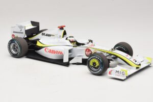 Brawn GP BGP001 #22 J. Button Singapore GP 2009 Minichamps 1:18 180090222 Pryskyřice – obrázek 4 z 7