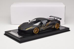 Ferrari 458 LB Works Matt Black BBA 1:18 REMC037 Pryskyřice – obrázek 7 z 7