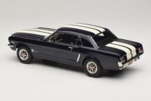 Ford Mustang Nightmist Blue Norev 1:18 182805 Kov – obrázek 5 z 6