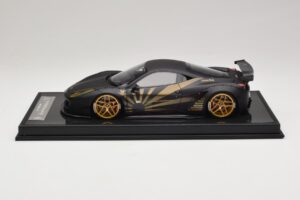 Ferrari 458 LB Works Matt Black BBA 1:18 REMC037 Pryskyřice