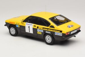 Opel Kadett C GT/E #1 W. Rohrl / H. Menne Westfalen Lippe Rally 1977 MCG 1:18 MCG18651R Kov – obrázek 5 z 6