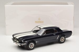 Ford Mustang Nightmist Blue Norev 1:18 182805 Kov – obrázek 6 z 6