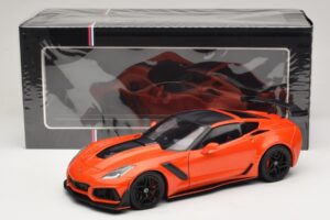 Chevrolet Corvette C7 ZR1 Červený IXO 1:18 U18RDC001-FO Kov – obrázek 8 z 8