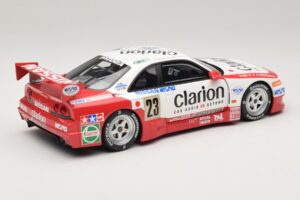 Nissan Skyline GT-R R33 LM GT1 #23 K. Hoshino / M. Hasemi / T. Suzuki Clarion Team NISMO 24 Hours of Le Mans 1996 Otto 1:18 O – obrázek 2 z 6