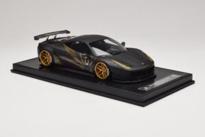 Ferrari 458 LB Works Matt Black BBA 1:18 REMC037 Pryskyřice – obrázek 4 z 7