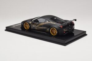 Ferrari 458 LB Works Matt Black BBA 1:18 REMC037 Pryskyřice – obrázek 5 z 7