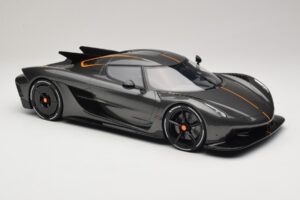Koenigsegg Jesko Absolut 0-400-0 km/h Rekord Graphite Grey GT Spirit 1:12 GT575 Pryskyřice – obrázek 4 z 6