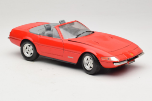 Ferrari 365 GTS/4 Spider Červený Techno Giodi 1:18 40028-P1 Kov – obrázek 6 z 8