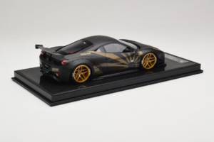 Ferrari 458 LB Works Matt Black BBA 1:18 REMC037 Pryskyřice – obrázek 3 z 7