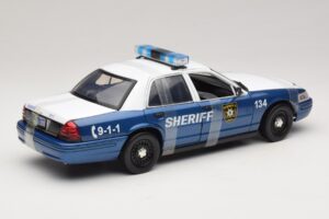 Ford Crown Victoria Police Interceptor The Walking Dead Greenlight 1:18 12957 Kov – obrázek 2 z 6