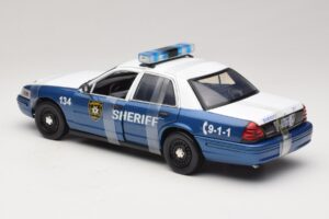 Ford Crown Victoria Police Interceptor The Walking Dead Greenlight 1:18 12957 Kov – obrázek 5 z 6