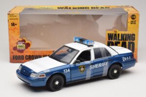 Ford Crown Victoria Police Interceptor The Walking Dead Greenlight 1:18 12957 Kov – obrázek 6 z 6