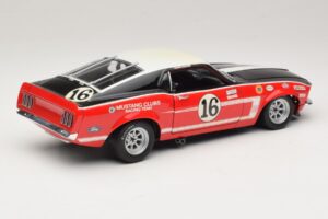 Ford Mustang Boss 302 #16 Bud Moore Engineering G. Follmer Trans-Am 1969 OEM 1:18 FORD006 Kov – obrázek 3 z 8