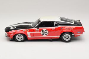 Ford Mustang Boss 302 #16 Bud Moore Engineering G. Follmer Trans-Am 1969 OEM 1:18 FORD006 Kov – obrázek 4 z 8