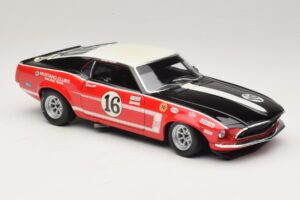 Ford Mustang Boss 302 #16 Bud Moore Engineering G. Follmer Trans-Am 1969 OEM 1:18 FORD006 Kov – obrázek 6 z 8