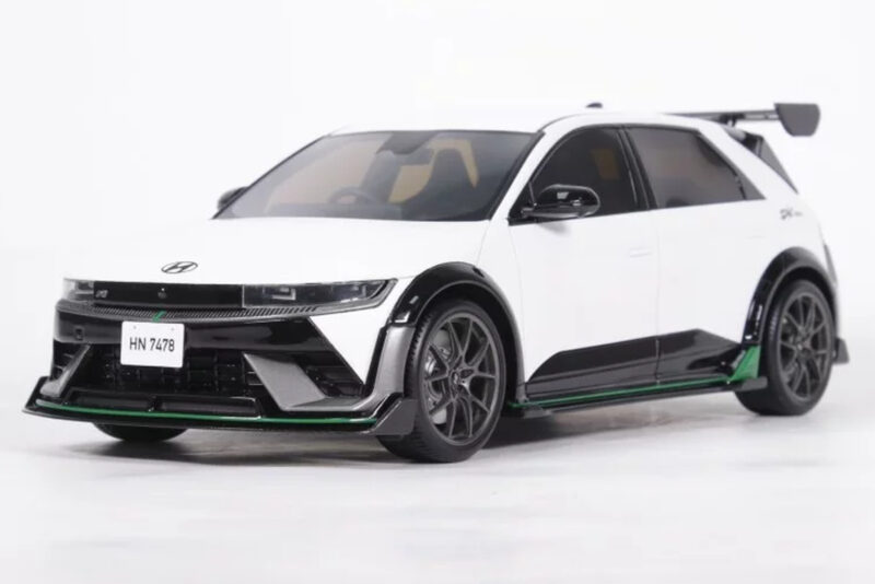 Hyundai Ioniq 5 N DK Edition Atlas White Matt Otto 1:18 OT1227 Pryskyřice