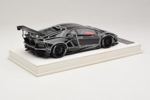Lamborghini Aventador Liberty Walk TRON Lesklá Černá JUC 1:18 J32-14 Pryskyřice – obrázek 2 z 7