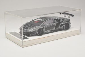Lamborghini Aventador Liberty Walk TRON Lesklá Černá JUC 1:18 J32-14 Pryskyřice – obrázek 6 z 7