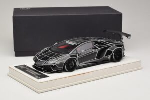 Lamborghini Aventador Liberty Walk TRON Lesklá Černá JUC 1:18 J32-14 Pryskyřice – obrázek 7 z 7