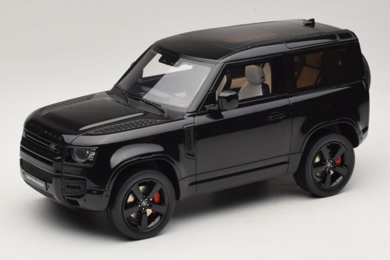Land Rover Defender 90 L663 P400 X-Dynamic HSE Santorini Black GT Spirit 1:18 GT992 Pryskyřice