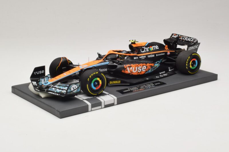 McLaren MCL36 #4 L. Norris Abu Dhabi GP 2022 Minichamps 1:18 537224004 Pryskyřice